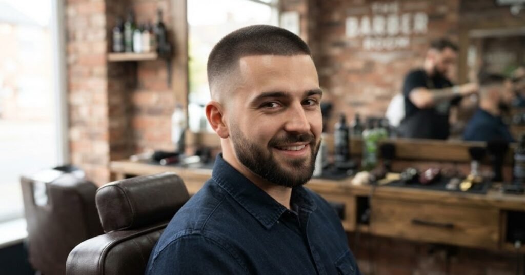 10 Guard Buzz Cut Low Taper For a Clean and Natural Finish