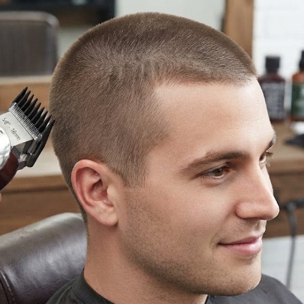 5 Guard Buzz Cut No Fade for a Classic and Even Haircut