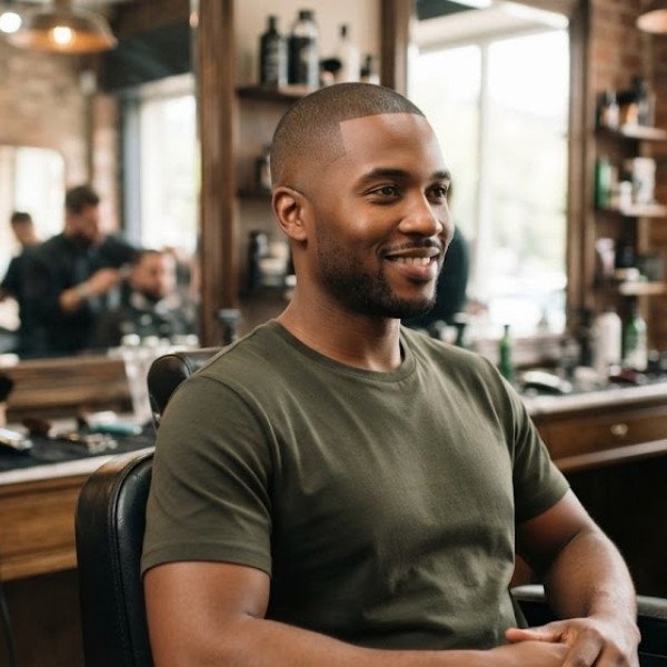 6 Guard Buzz Cut Black Men for a Clean and Confident Look
