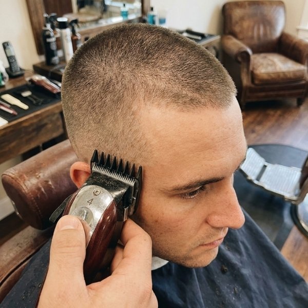 What is a 4 guard buzz cut?