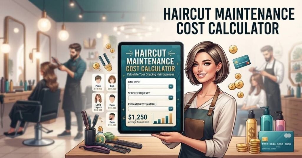 💇 Haircut Maintenance Cost Calculator