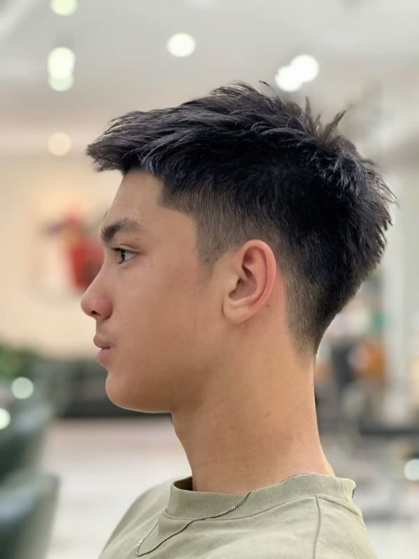 Classic Low Taper Fade Asian Haircuts