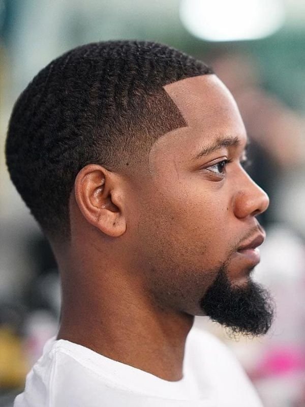 Classic Low Taper Fade Black Haircut