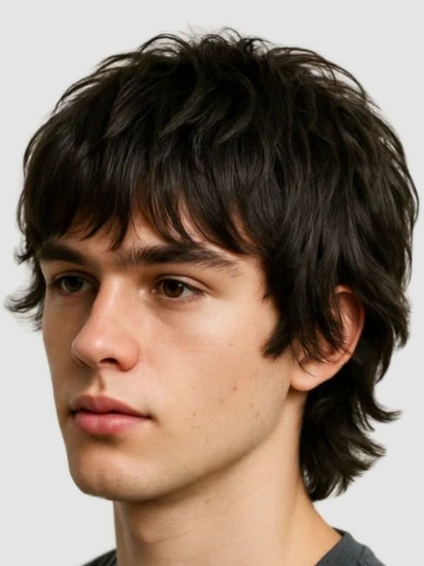 Long Textured Fringe