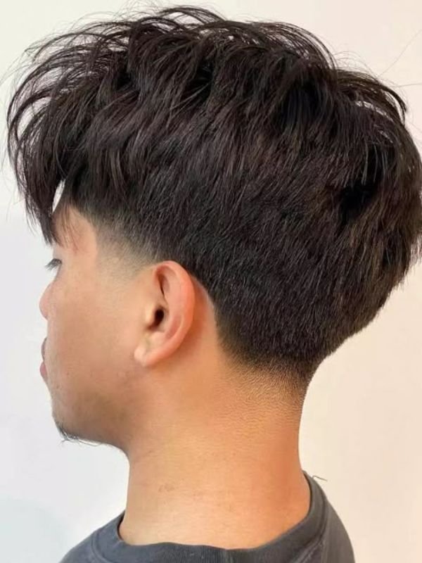 Low Taper Fade Asian Haircuts Crew Cut
