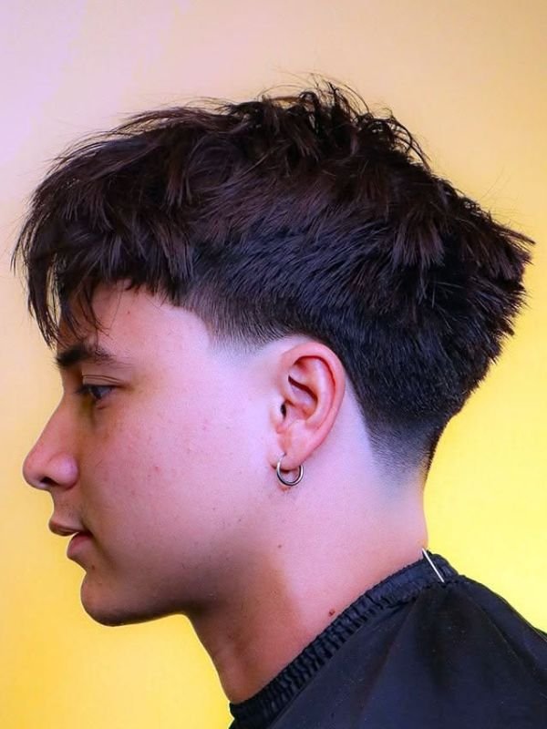Low Taper Fade Asian Haircuts Short Hair