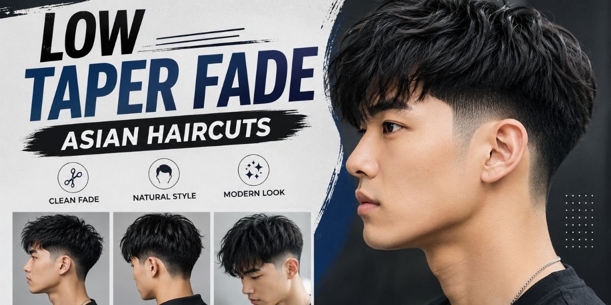 Low Taper Fade Asian Haircuts