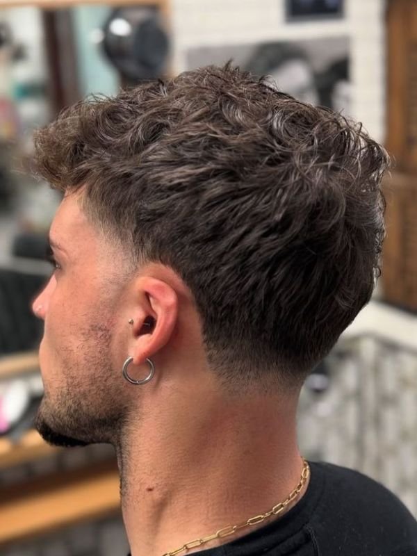 Low Taper Fade Soft Quiff