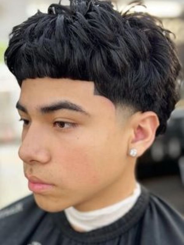 Modern Low Taper Fade Fluffy Hair