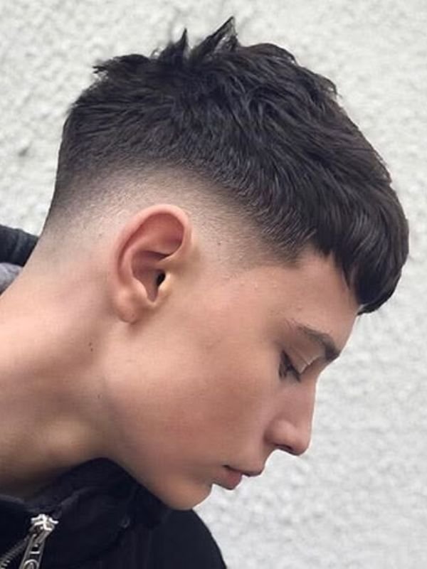 Modern Low Taper Fade French Crop