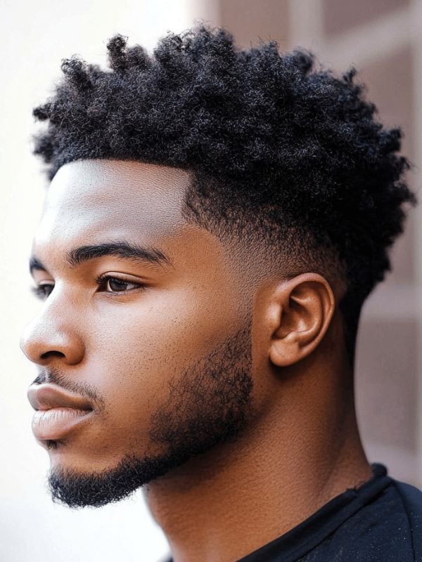 Professional Low Taper Fade Black Haircut