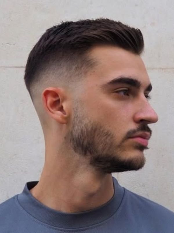 Short Low Taper Fade Quiff