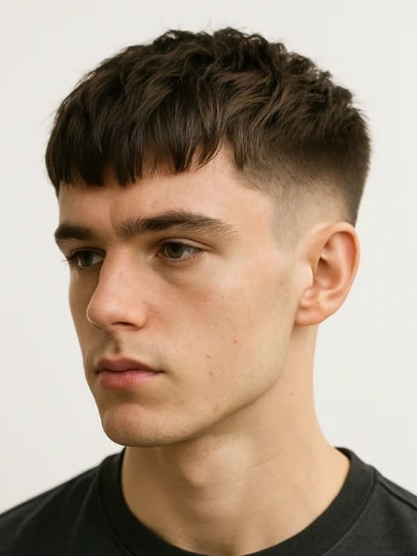 Short Textured Fringe