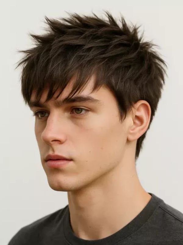 Spiky Textured Fringe