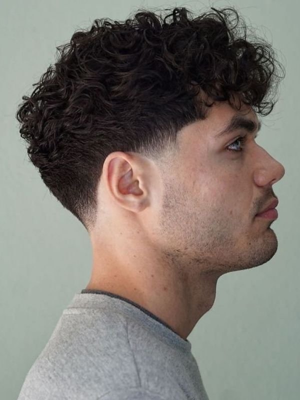 Textured Curly Fade