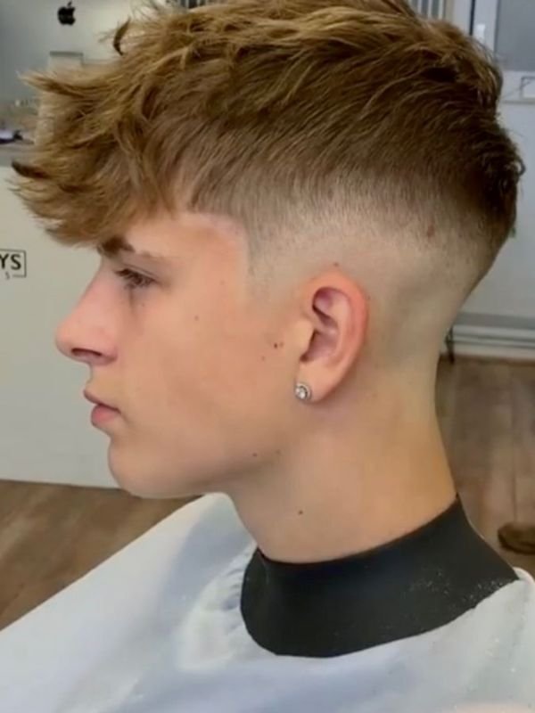 Textured Fringe with Line Up