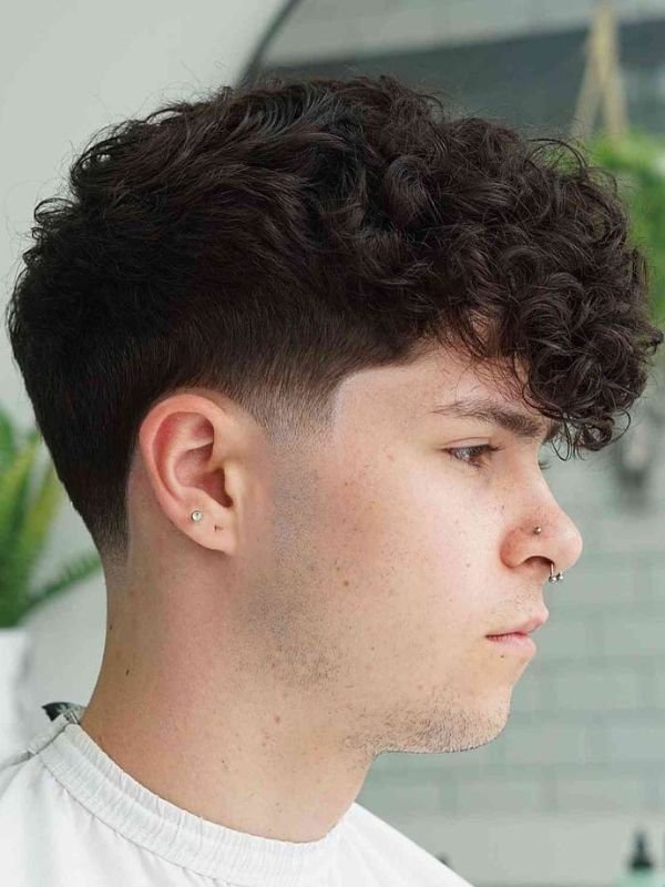 Thin Low Taper Fade Fluffy Hair