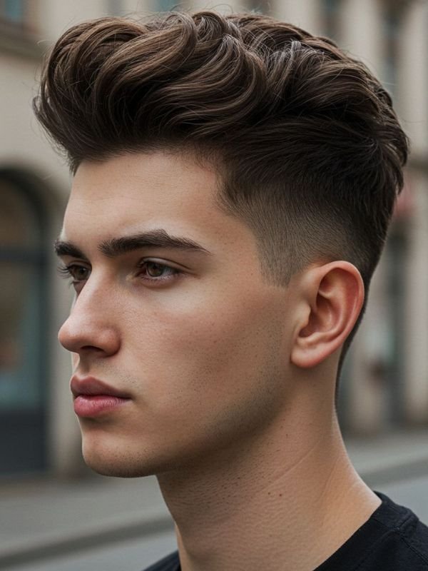 Trending Low Taper Fade Middle Part 2026