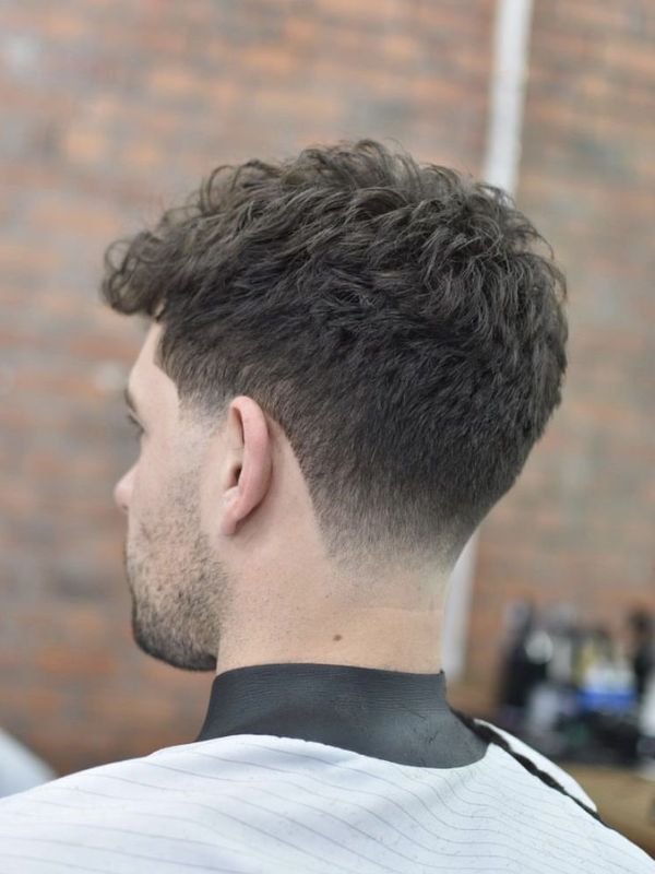Trending Low Taper Fade Quiff Haircut