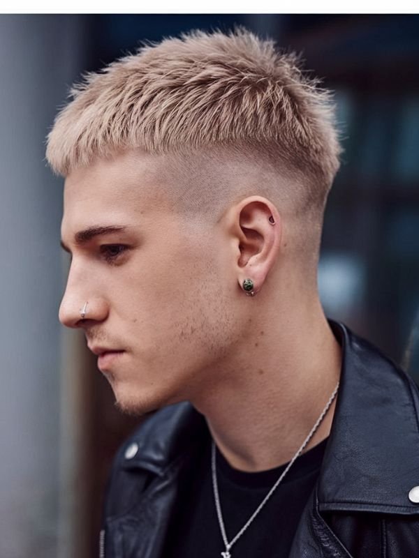 Trending Low Taper Fade Textured Crop Haircut