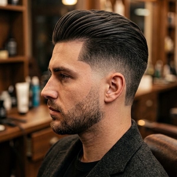 Brush Back Fade