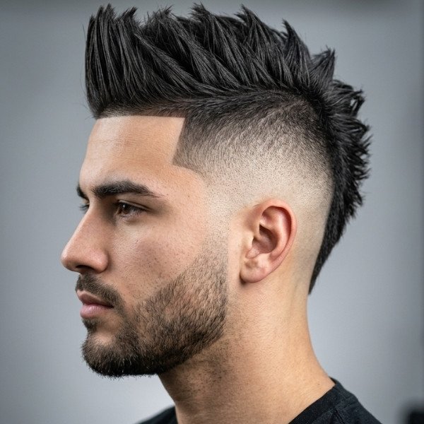 Faux Hawk Fade