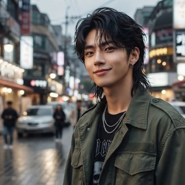 Korean Asian Mullet
