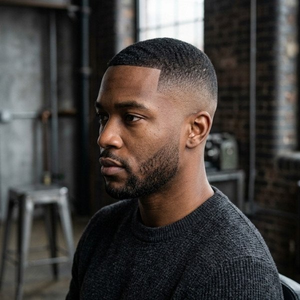 Long Buzz Cut Fade For The Perfect Balance of Length and Style