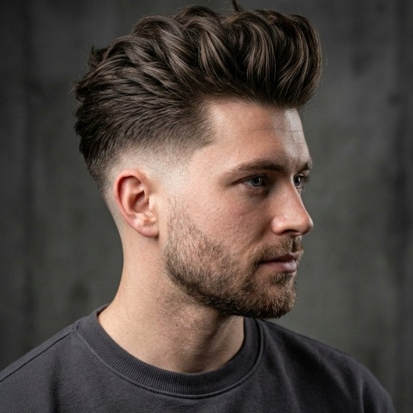 Modern Textured Quiff