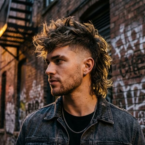 Mohawk Textured Mullet