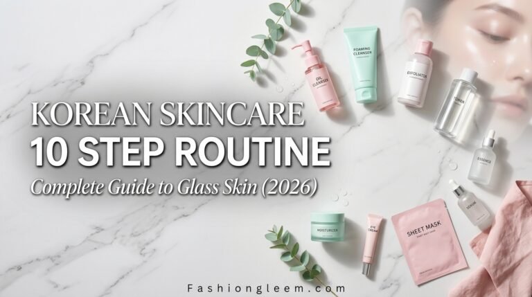 Korean Skincare 10 Step Routine: The Complete Guide to Glass Skin, Step by Step (2026)