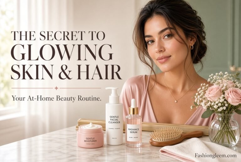 Beauty Routine at Home: The Secret to Glowing Skin & Hair 2026