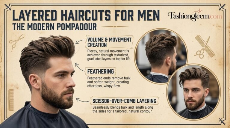 Layered Haircuts for Men